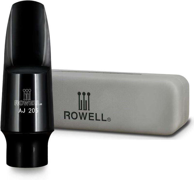 ROWell Jazz Alto Saxophone Mouthpiece Professional Sax Mouthpiece Warm Bright Tone for Beginners Students & Pros,Ideal for Jazz, Pop Music - Image 1